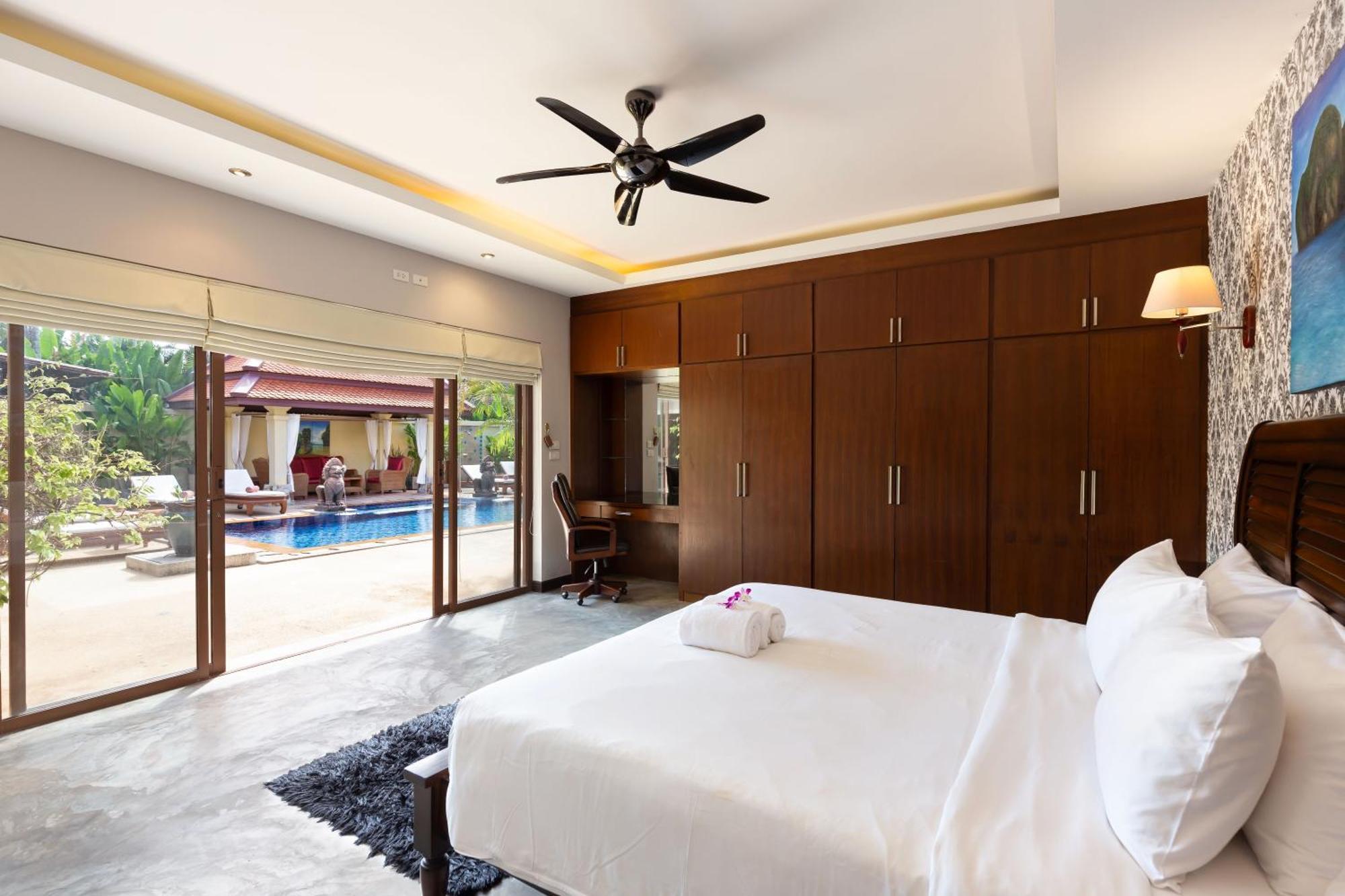 Extraordinary Courtyard 6Br Pool Villa Sri Suri, Naiharn Rawai Ngoại thất bức ảnh