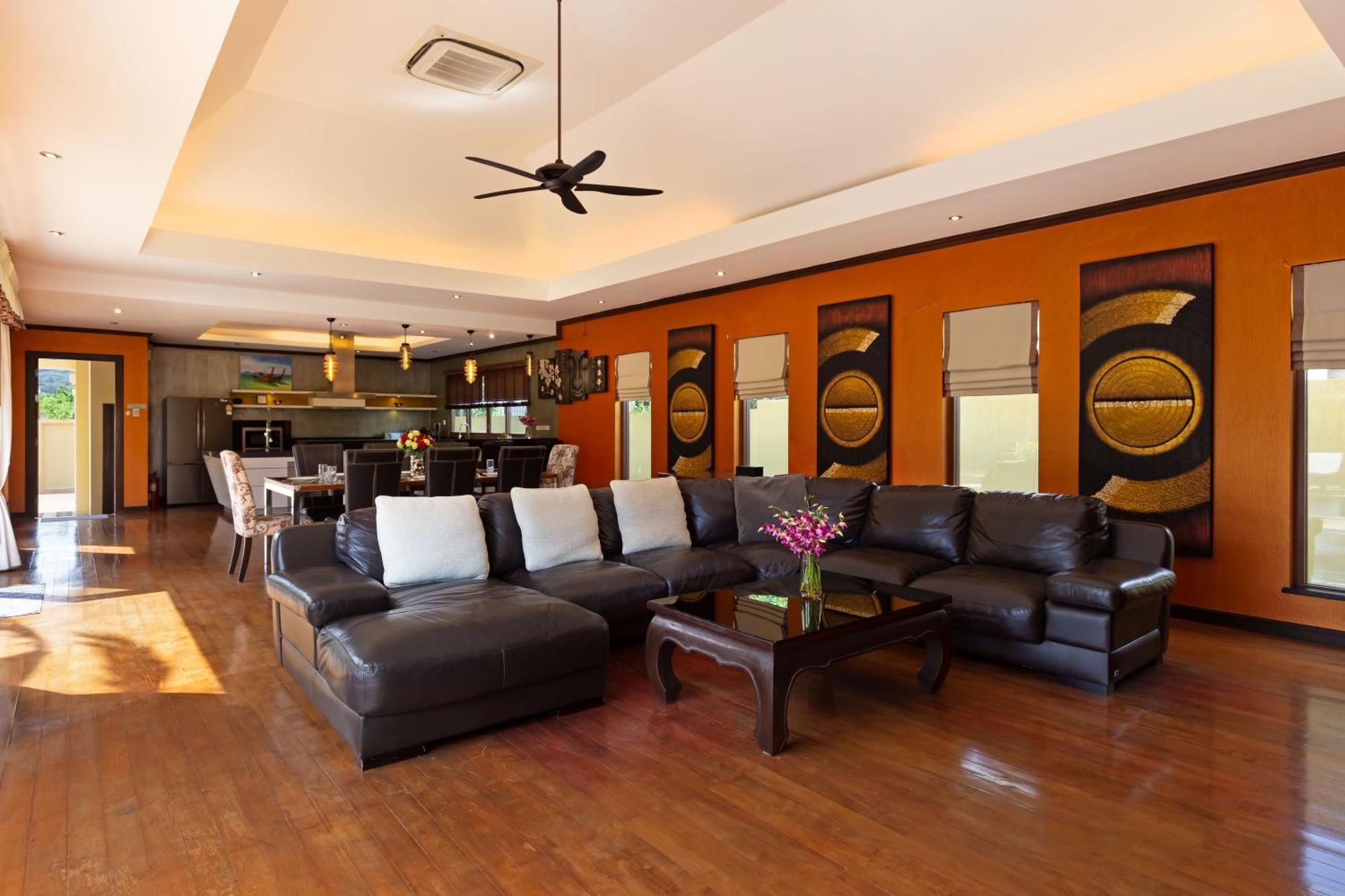 Extraordinary Courtyard 6Br Pool Villa Sri Suri, Naiharn Rawai Ngoại thất bức ảnh