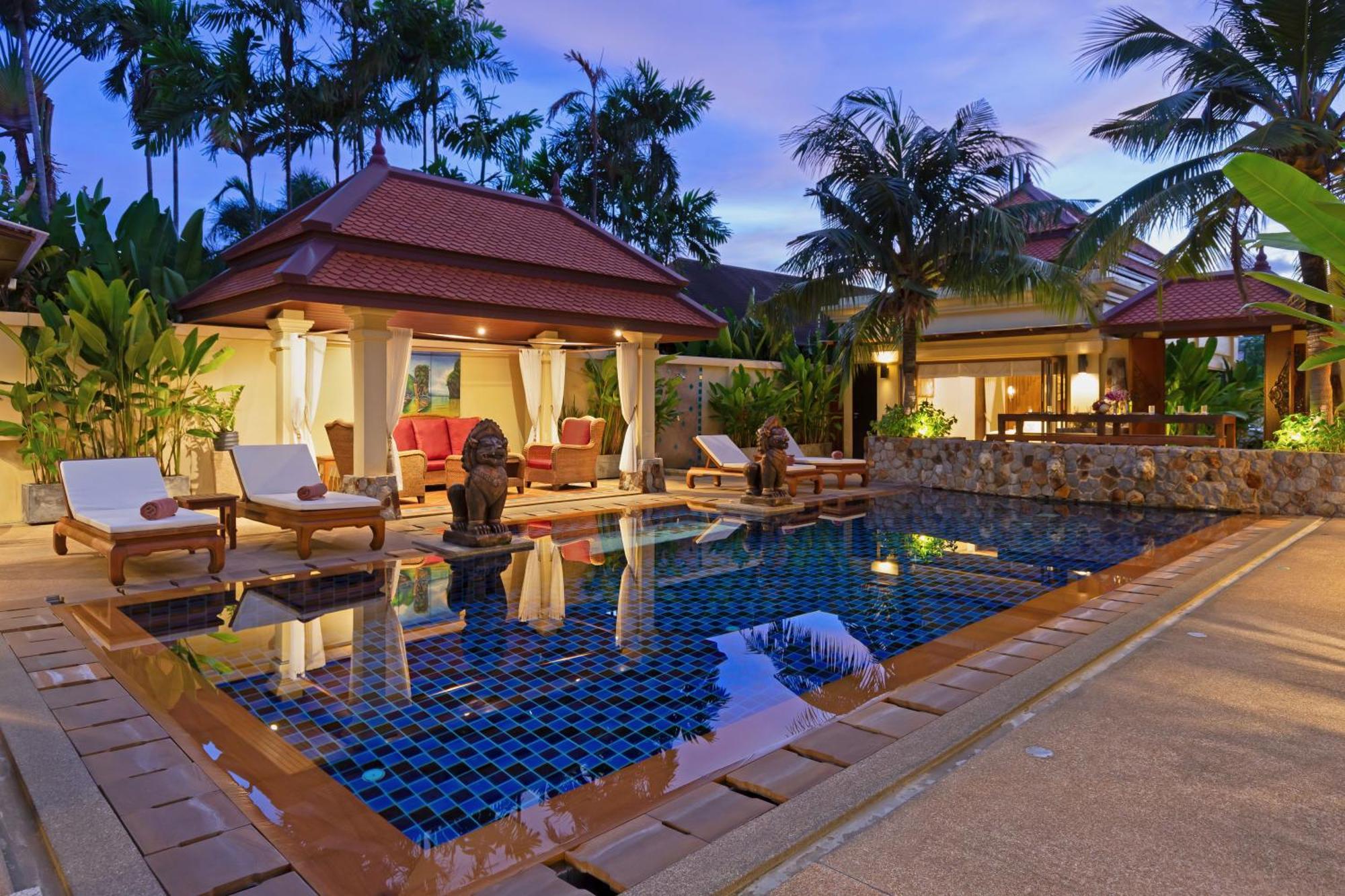 Extraordinary Courtyard 6Br Pool Villa Sri Suri, Naiharn Rawai Ngoại thất bức ảnh