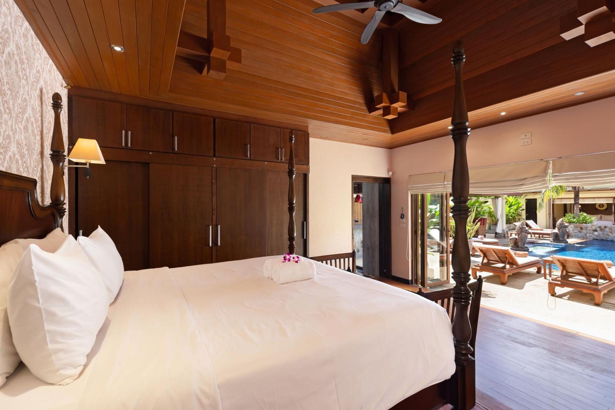 Extraordinary Courtyard 6Br Pool Villa Sri Suri, Naiharn Rawai Ngoại thất bức ảnh