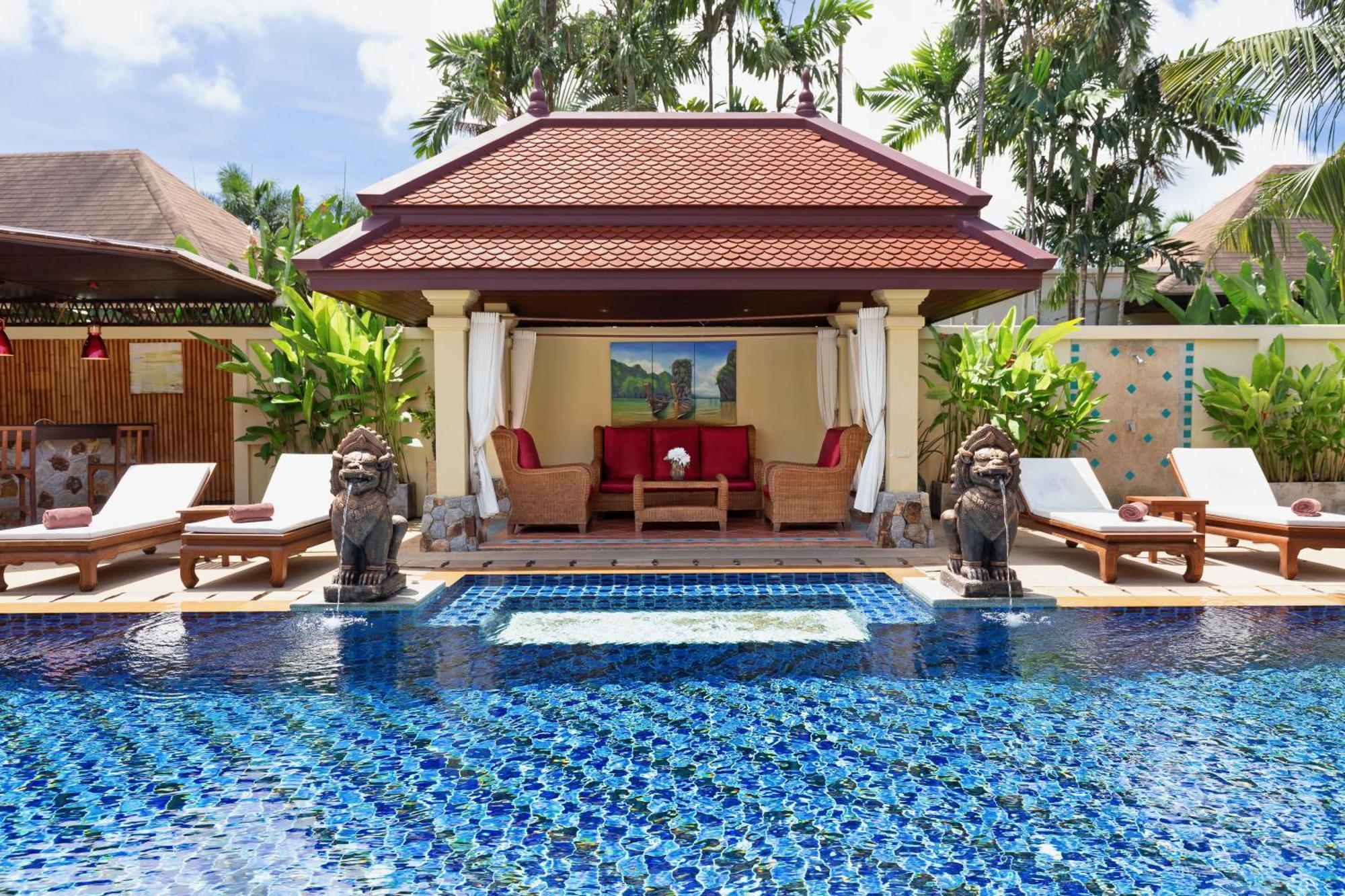 Extraordinary Courtyard 6Br Pool Villa Sri Suri, Naiharn Rawai Ngoại thất bức ảnh